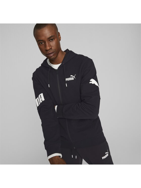 Puma Puma Bluza 673327 Czarny Regular Fit