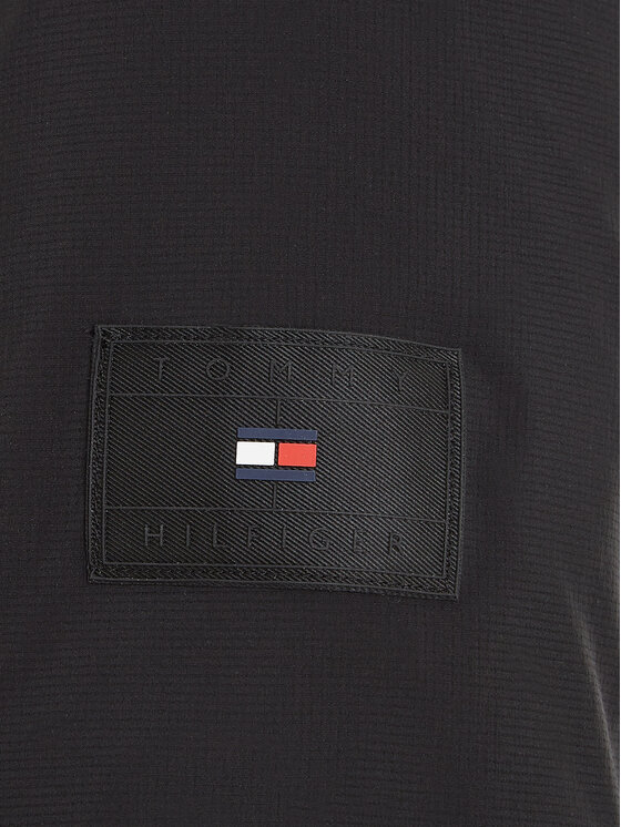 Tommy Hilfiger Tommy Hilfiger Pernata jakna KS0KS00488 Crna Relaxed Fit