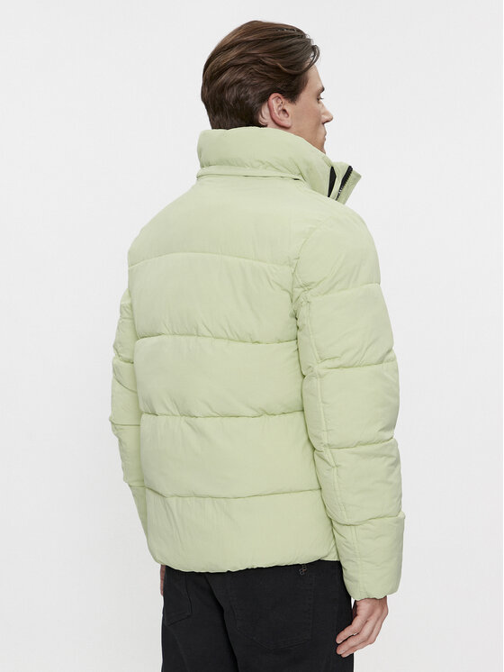 Calvin Klein Calvin Klein Зимно яке Crinkle K10K110336 Зелен Regular Fit