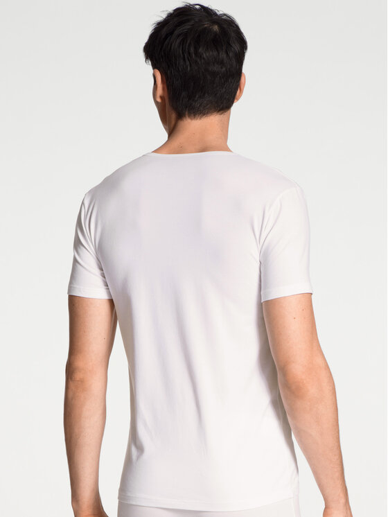 Calida Calida T-Shirt 14590 Biały Regular Fit