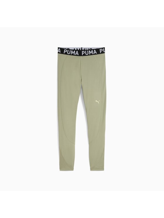 Puma Puma Legginsy 526000 Zielony Regular Fit