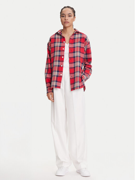 Polo Ralph Lauren Polo Ralph Lauren Košulja 211A95156004 Crvena Relaxed Fit