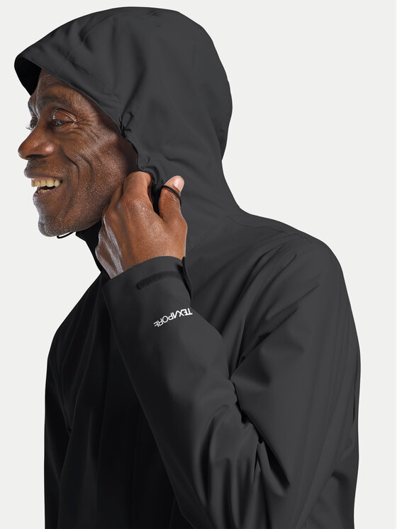 Jack Wolfskin Jack Wolfskin Kurtka outdoor Trailtime 2l A63903 Czarny Regular Fit