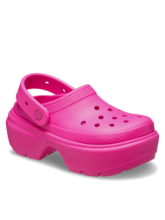 Crocs Crocs Şlapi Stomp Clog 209349 Roz