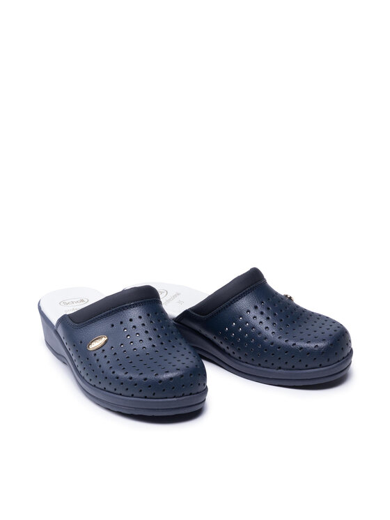 Scholl Scholl Plätud Clog Back Guard F20002 1040 Tumesinine