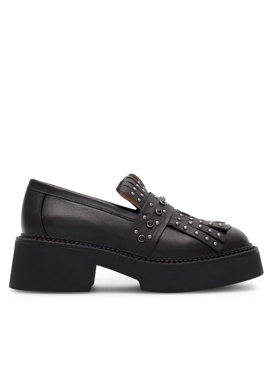Eva Minge Loafers LAGOA-24755 Čierna