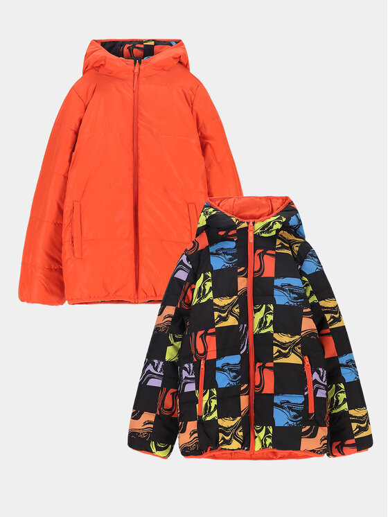 Coccodrillo Coccodrillo Zimní bunda ZC3152502OBK Barevná Regular Fit