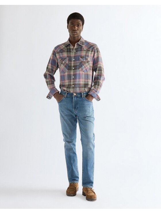 Wrangler Wrangler Koszula WESTERN SHIRT Kolorowy Regular Fit