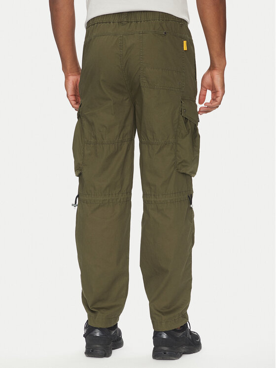 Parajumpers Parajumpers Stoffhose Baste 25SMPMPATW06 Grün Regular Fit