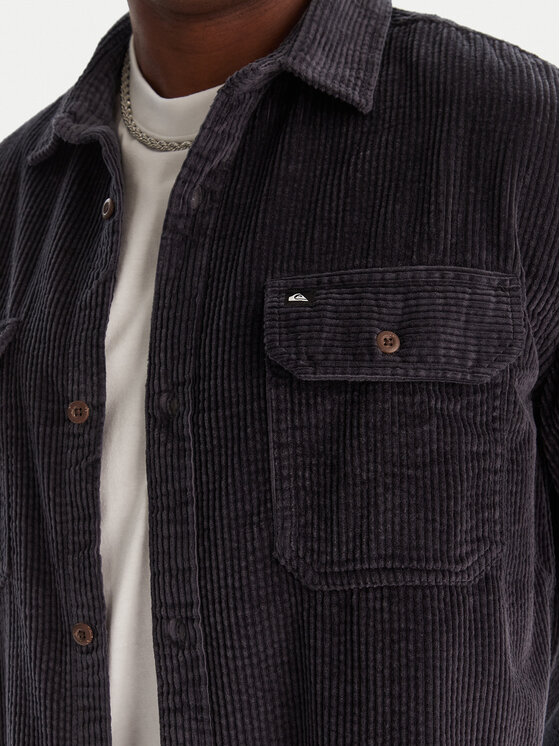 Quiksilver Quiksilver Риза Venture Cord EQYWT04646 Тъмносин Regular Fit