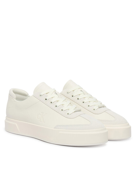 Calvin Klein Calvin Klein Sportcipők Basket Cupsole Lup Wt Lth HM0HM02133 Fehér
