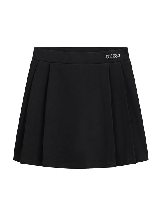Guess Guess Sukňa J6YD01 1K3936 Čierna Regular Fit