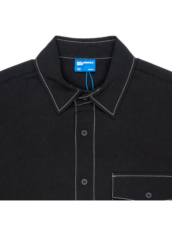 KARL LAGERFELD KARL LAGERFELD Camicia a1m16016999 Nero Regular Fit