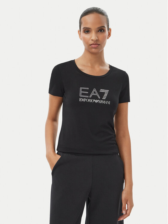EA7 Emporio Armani EA7 Emporio Armani T-shirt 8NTT67 TJDQZ MC026 Nero Slim Fit