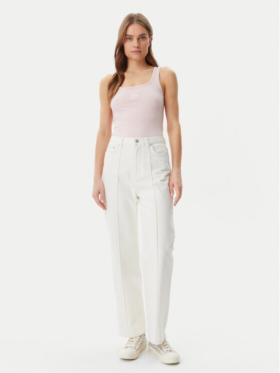 Guess Guess Top W5GP26 KA0H1 Różowy Regular Fit