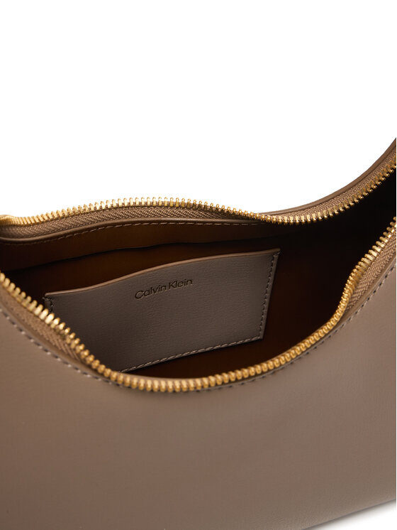 Calvin Klein Calvin Klein Táska Foil Logo Conv Shoulder Bag LV04F3272G Bézs