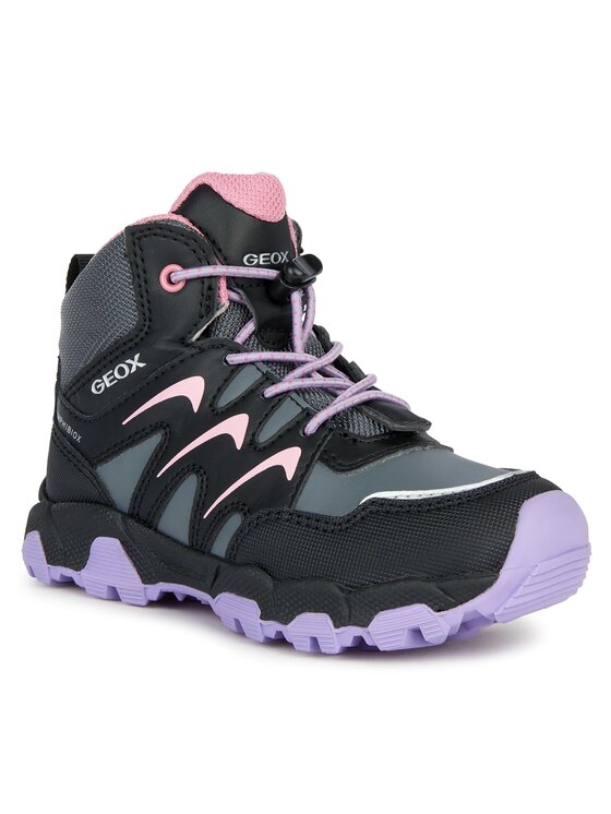 Geox Geox Šnurovacia obuv J Magnetar G. B Abx J264LB 054FU C9266 S Čierna