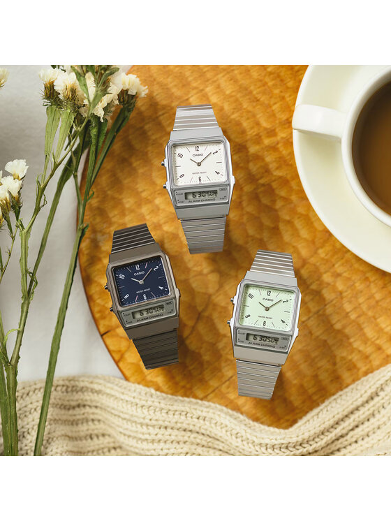 Casio Casio Zegarek 4549526375392 Szary