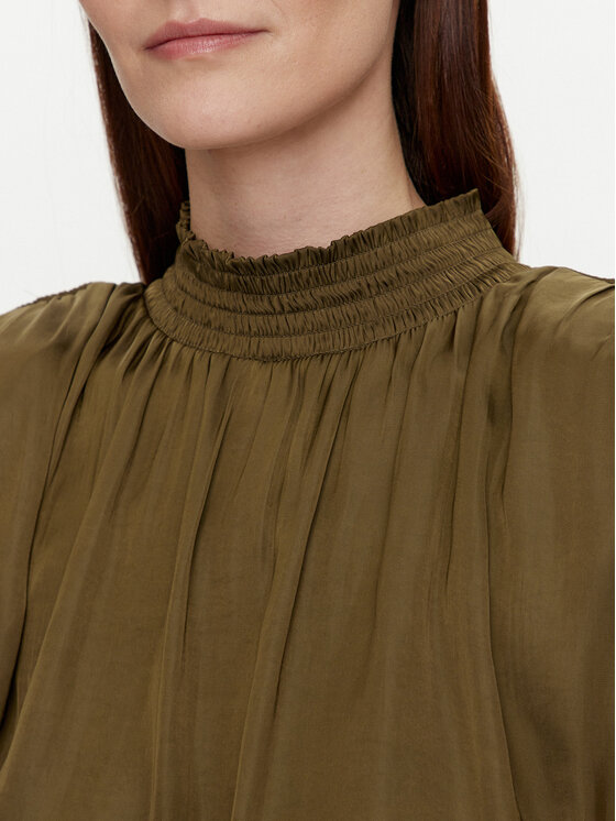 Morgan Morgan Bluza 241-OFLIP Khaki Regular Fit