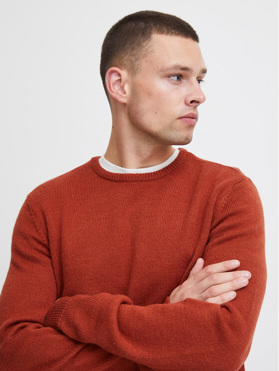 Blend Blend Maglione 20716086 Arancione Regular Fit