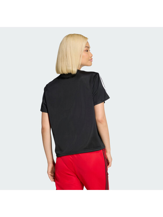 adidas adidas T-Shirt FIREBIRD TEE Czarny Loose Fit