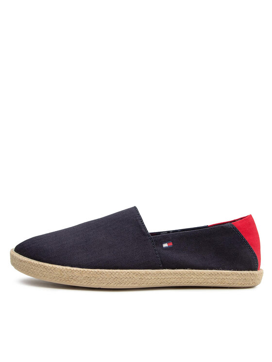 Tommy Hilfiger Tommy Hilfiger Εσπαντρίγιες Easy Summer Slip On FM0FM00569 Σκούρο μπλε