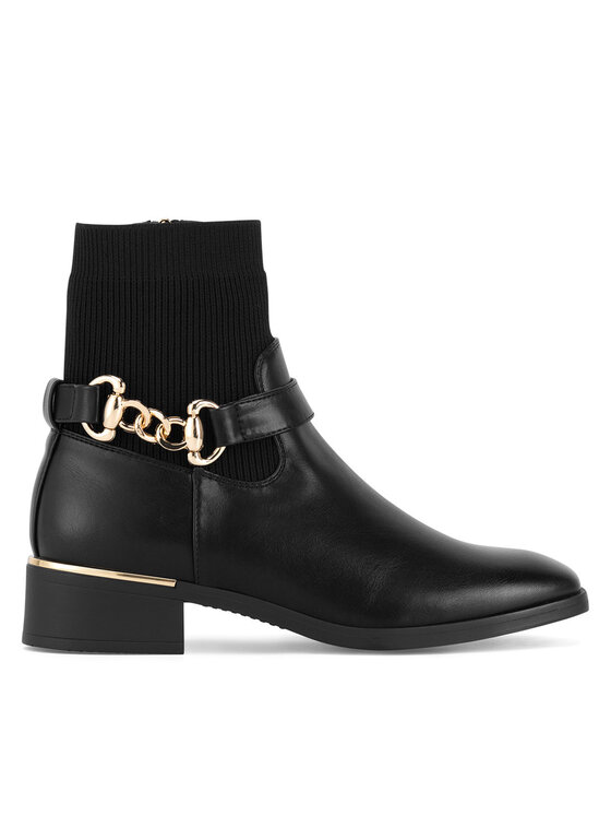 Botine JENNY HY25653-2 Negru