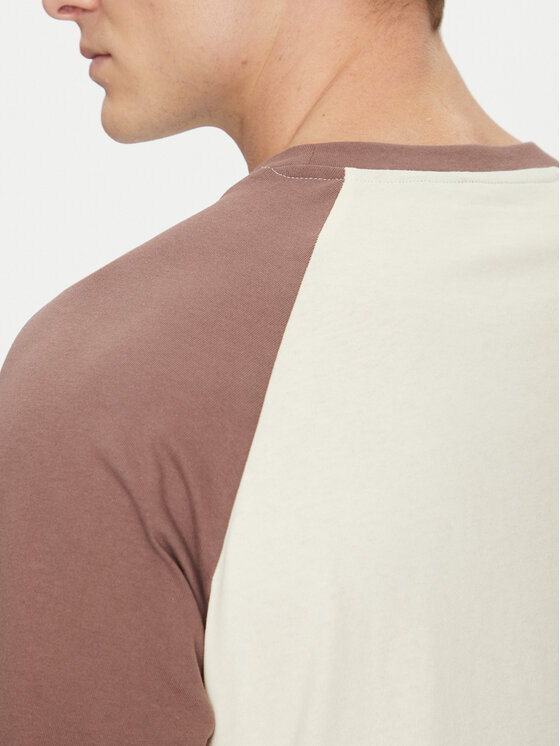 Jack&Jones Jack&Jones Majica z dolgimi rokavi Boston 12272977 Rjava Relaxed Fit