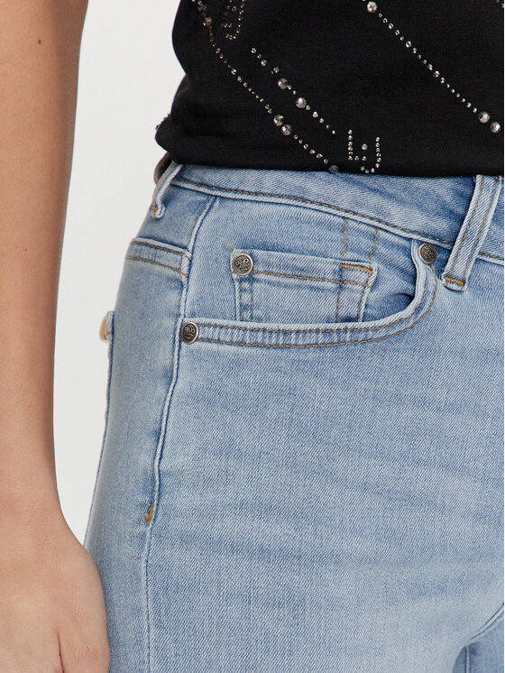 Liu Jo Liu Jo Teksad UA4175 D4615 Sinine Wide Leg