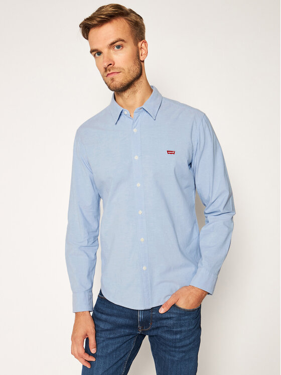 Levi's Košeľa Ls Battery Hm 86625-0005 Modrá Slim Fit