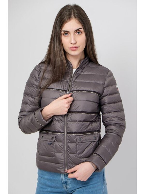 Jott Jott Kurtka puchowa Andorra Szary Fitted Fit