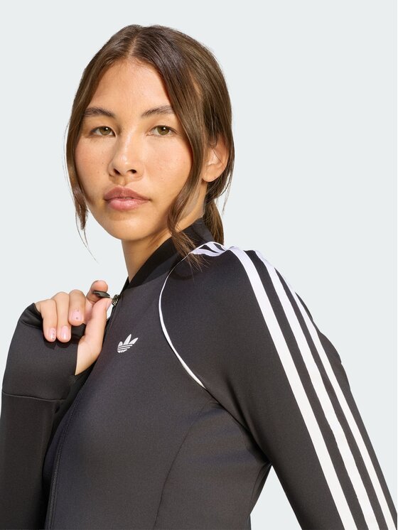 adidas adidas Bluza techniczna 168502 Czarny Slim Fit