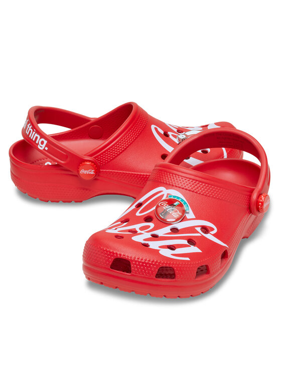 Crocs Crocs Iešļūcenes Classic Clog Coca-Cola 212129 Sarkans