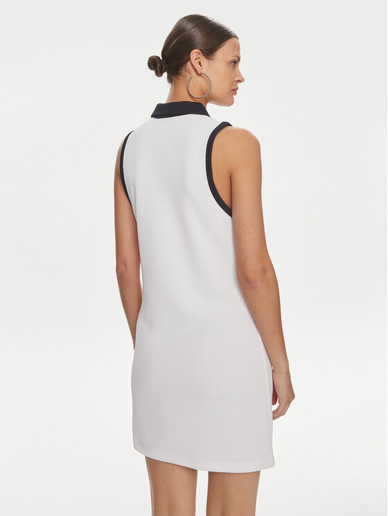 Guess Guess Haljina za svaki dan Mylah V4GK02 KBFB2 Bijela Bodycon Fit