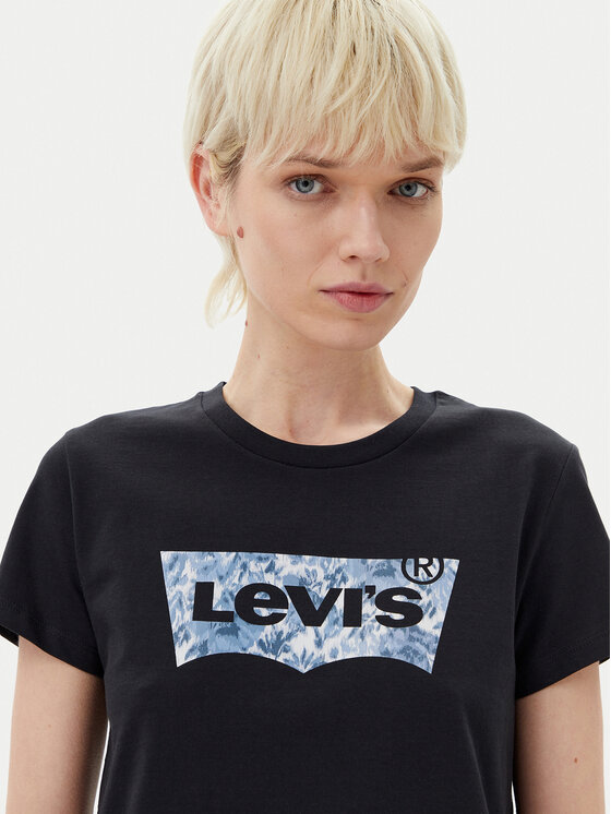 Levi's® Levi's® T-Shirt Perfect 17369-2930 Schwarz Regular Fit