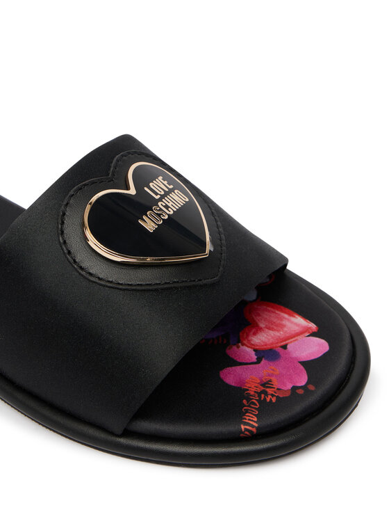 LOVE MOSCHINO LOVE MOSCHINO Şlapi JA28232G0OJO0000 Negru