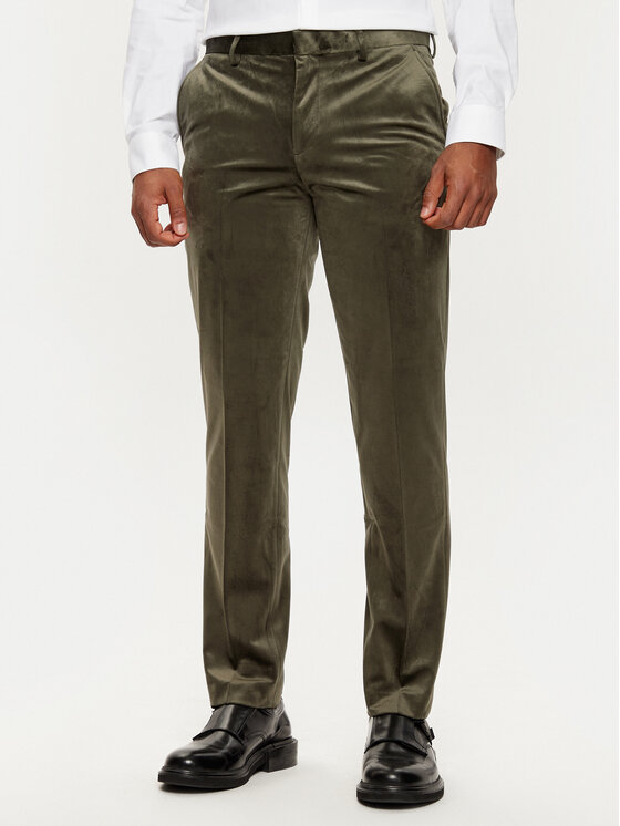 Jack&Jones Jack&Jones Костюм Velvet 12271528 Зелен Slim Fit
