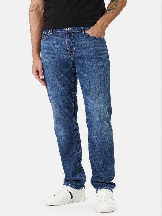 Guess Blugi M6GAN2 D0755 Albastru Slim Fit