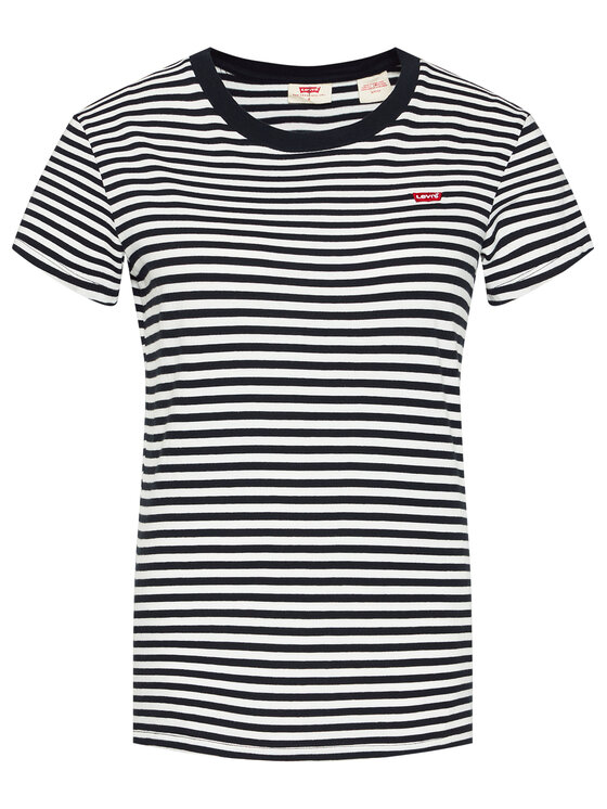 Levi's® Levi's® T-Shirt The Perfect 39185-0087 Černá Regular Fit