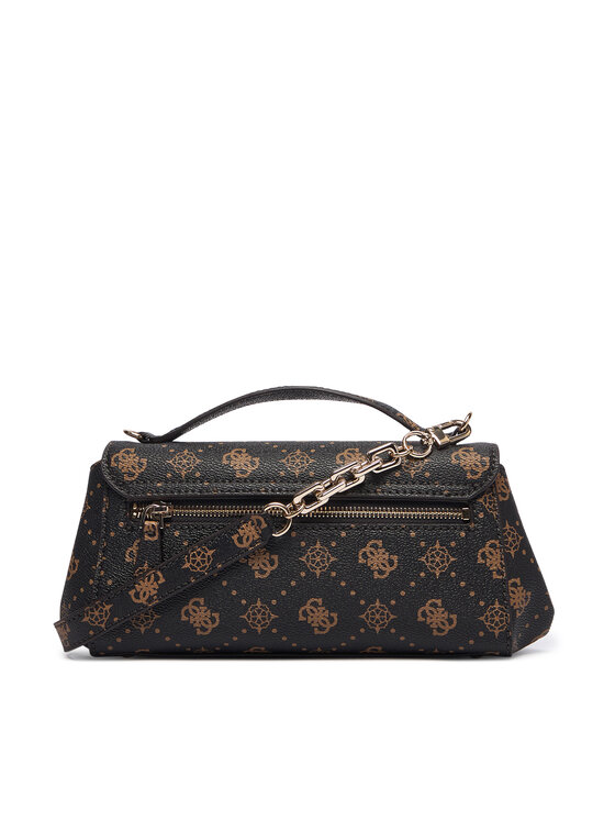 Guess Guess Ročna torba Emelie Logo HWGP99 28190 Temno rjava