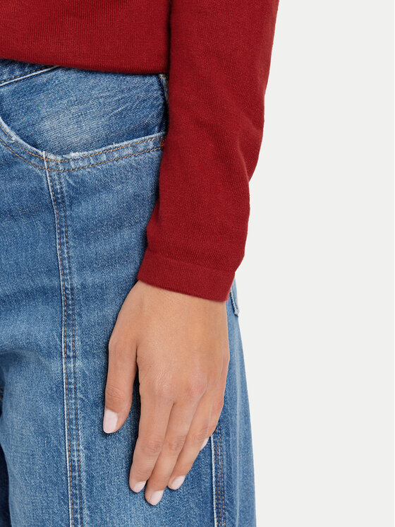 Tommy Jeans Tommy Jeans Garbó Essential DW0DW19686 Piros Regular Fit