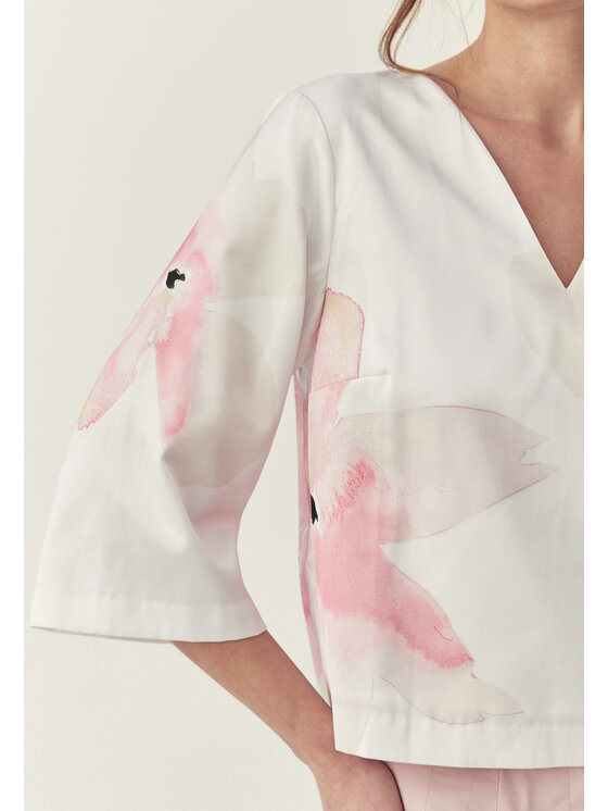 TATUUM TATUUM Blúzka LAMARI 1 Biela Loose Fit