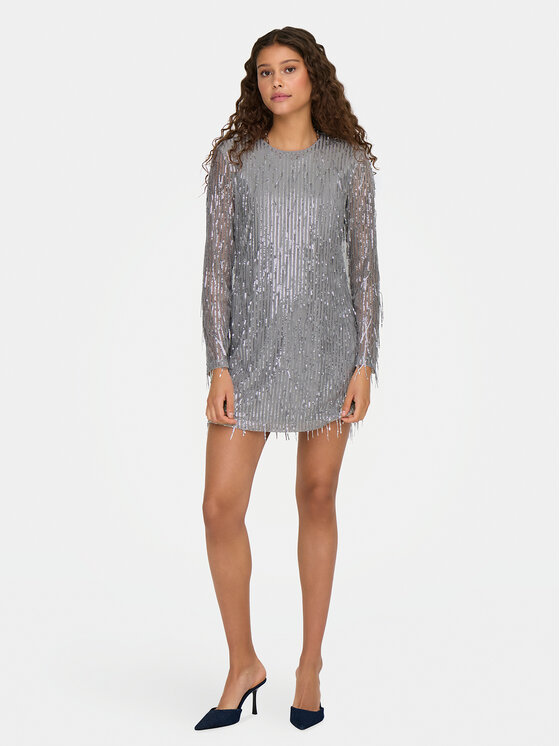 ONLY ONLY Sukienka koktajlowa Anika 15336062 Niebieski Regular Fit