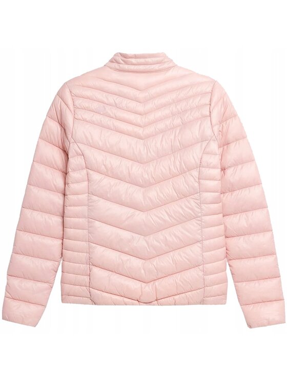 4F 4F Kurtka przejściowa KUDP003 Różowy Comfortable Fit