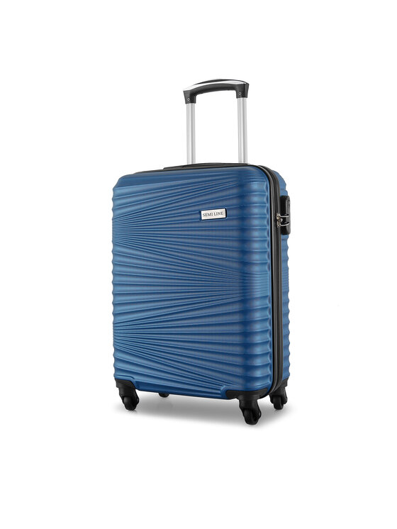 Semi Line Semi Line Valigia da cabina T5744-1 Blu scuro