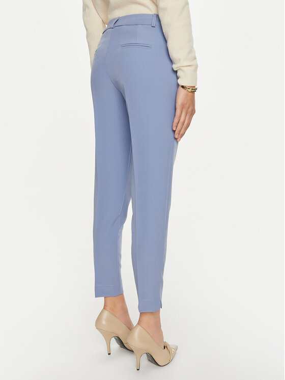 Maryley Maryley Bavlnené nohavice 24IB52Z/M19/43SH Modrá Regular Fit