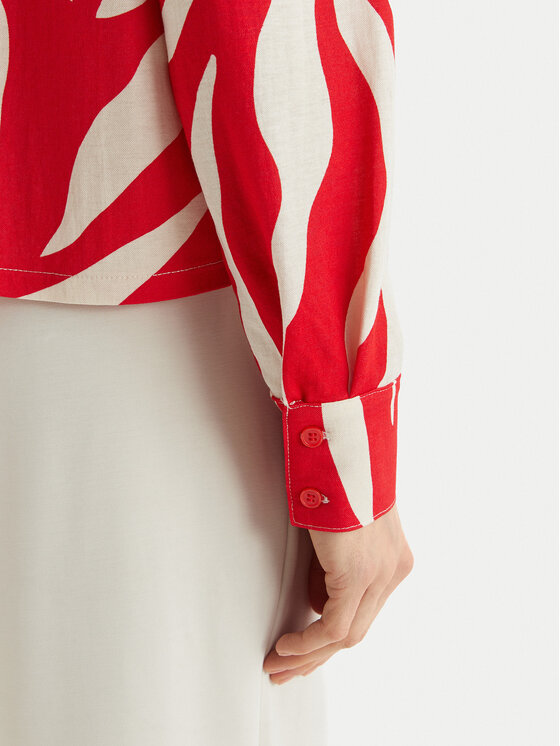 ONLY ONLY Košulja Sakura 15366883 Crvena Regular Fit