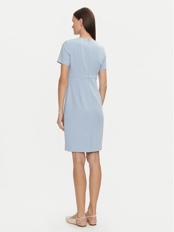 Tatuum Tatuum Kleid für den Alltag Warti T2417.196B Himmelblau Regular Fit