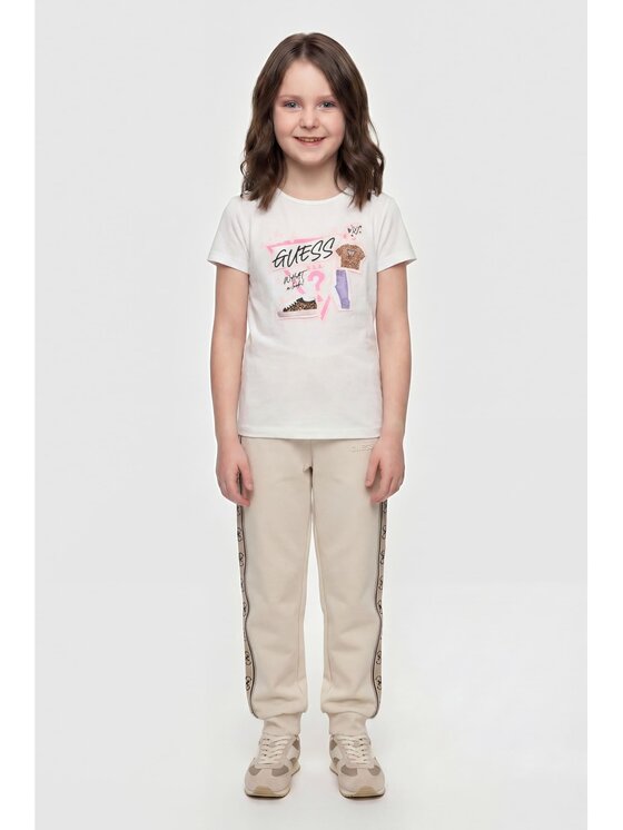 Guess Kids Guess Kids Tank top 183022 Bílá Classic Fit
