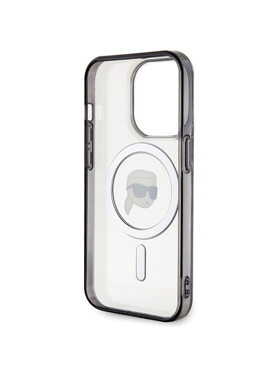 KARL LAGERFELD KARL LAGERFELD Etui na telefon IML Karl's MagSafe Przezroczysty